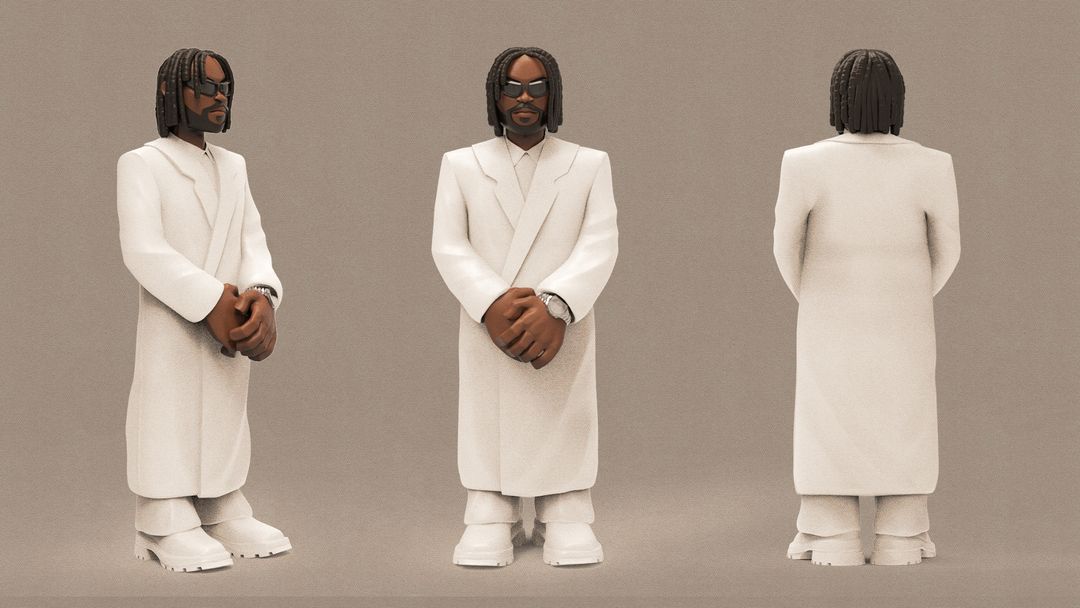 Art Toy Inspired by Rapper Damso by Yekaterina M.