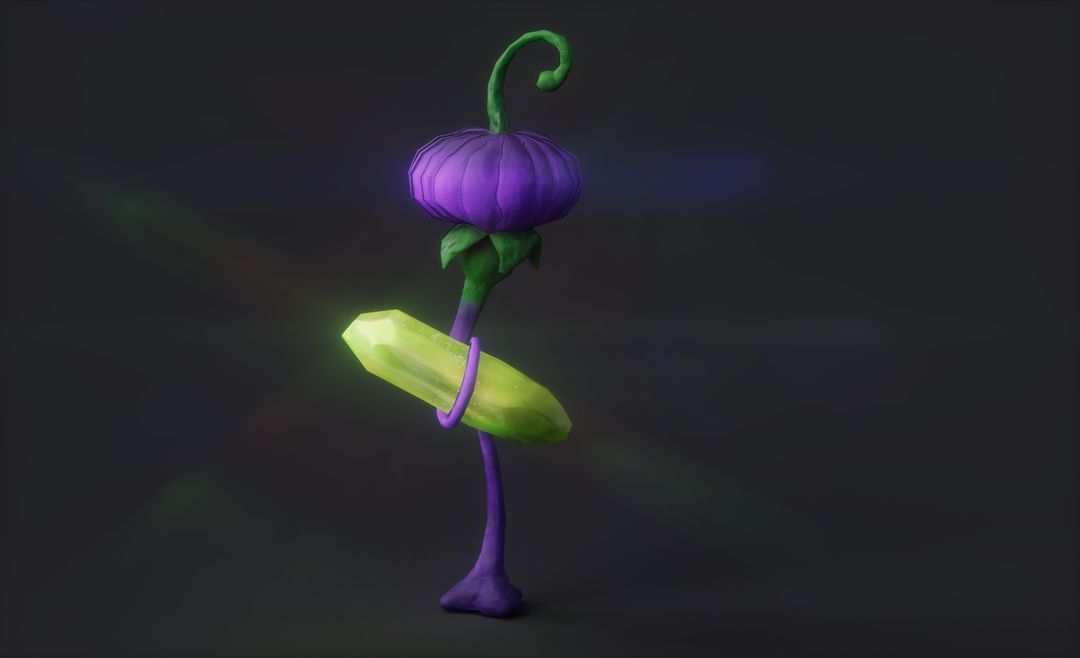 Plants Texturing for Thunder Online Game by Zunair F.