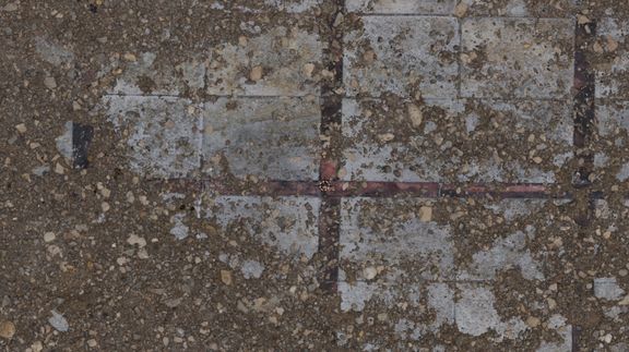 Photogrammetry of River Bed And Kota Stone Floor Blended Together