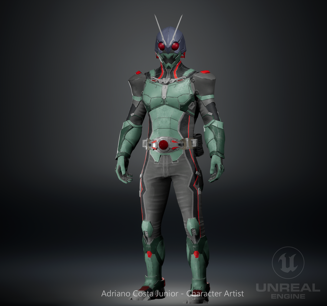 Kamen Rider by Adriano J.