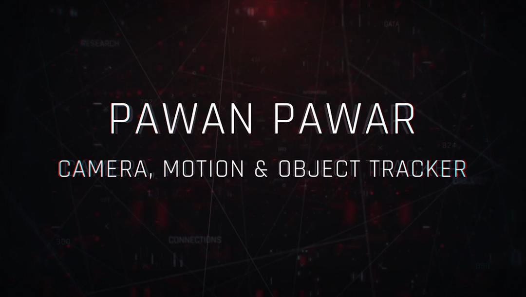 Camera Tracking Demoreel by Pawan P.