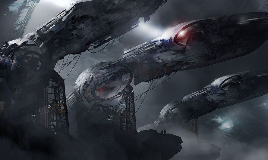 Science Fiction & Fantasy Illustration Environment Art by Robert W.