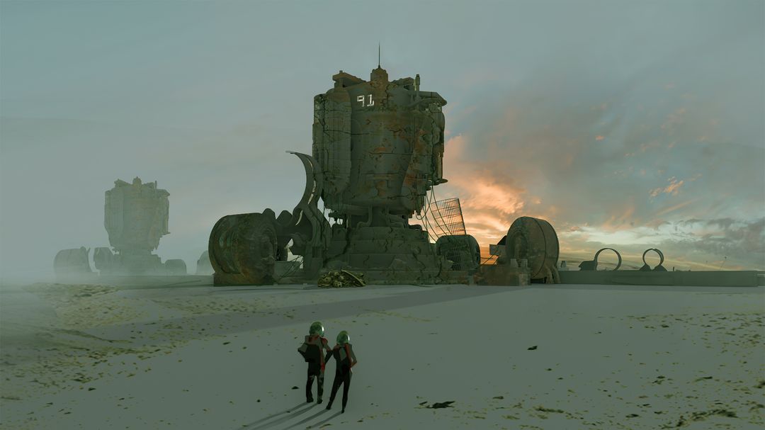 Science Fiction & Fantasy Illustration Environment Art