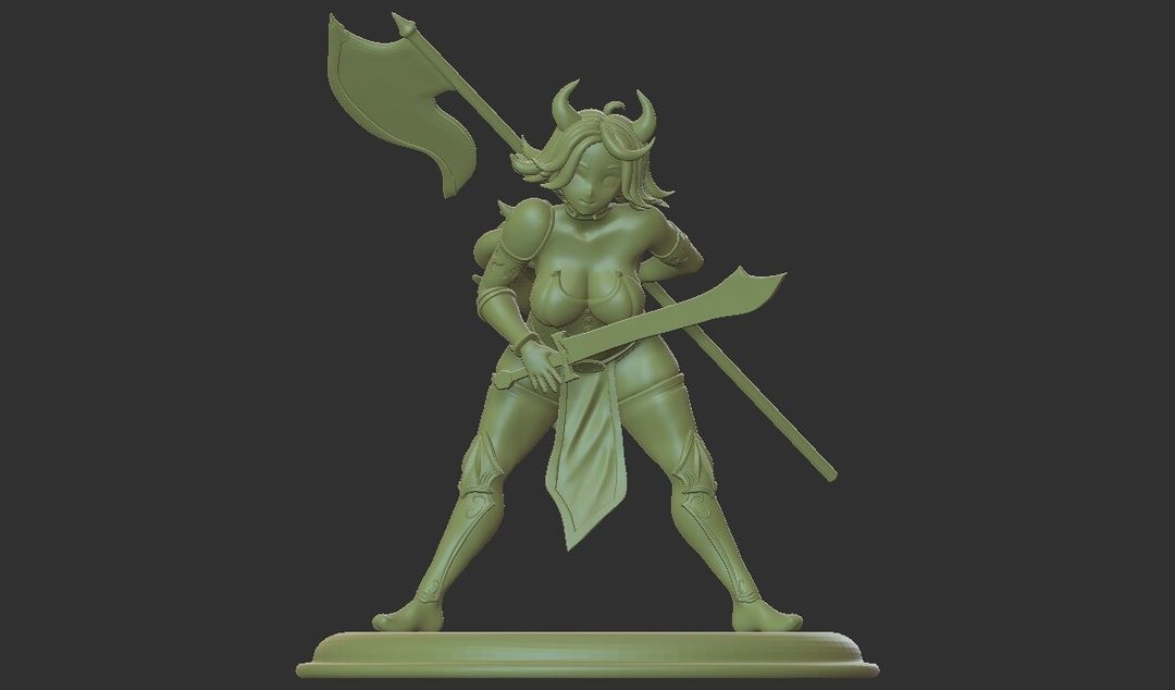 3D Scarlet Character