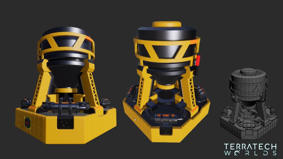 Terratech Worlds Hard Surface Models by Harriet Alice B.