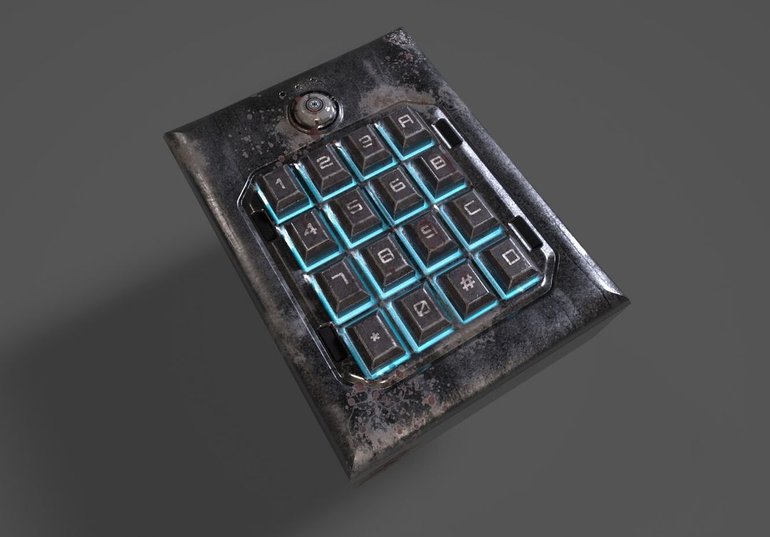 Prosthetic Eye Keypad
