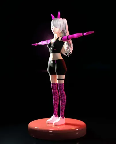 3D Custom avatar with dancing animations