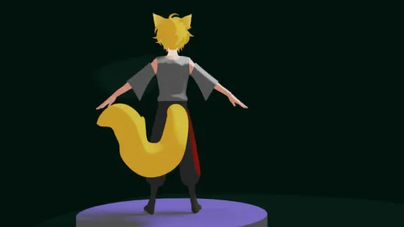 3D Custom avatar with dancing animations