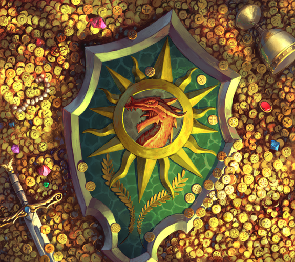 Guardians Shield | 2D Weapon Concept Art