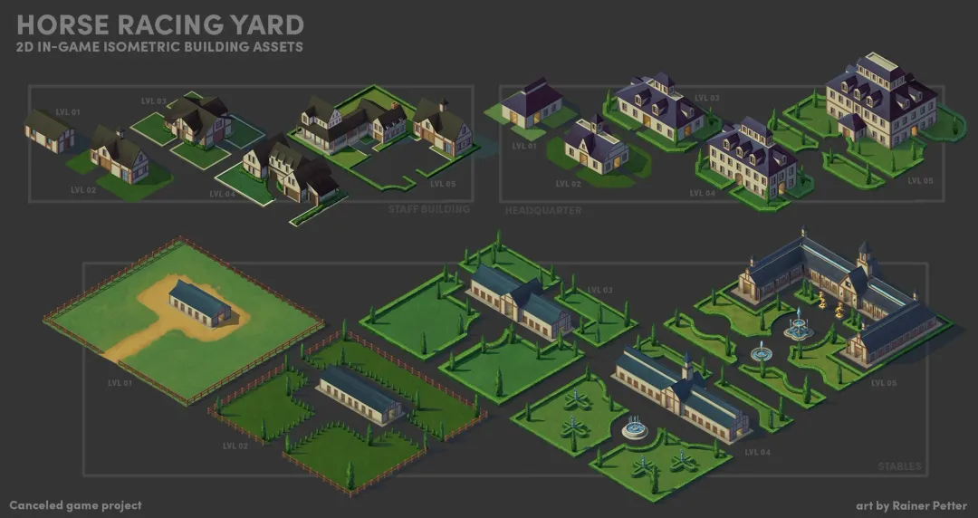 Horse Racing Yard