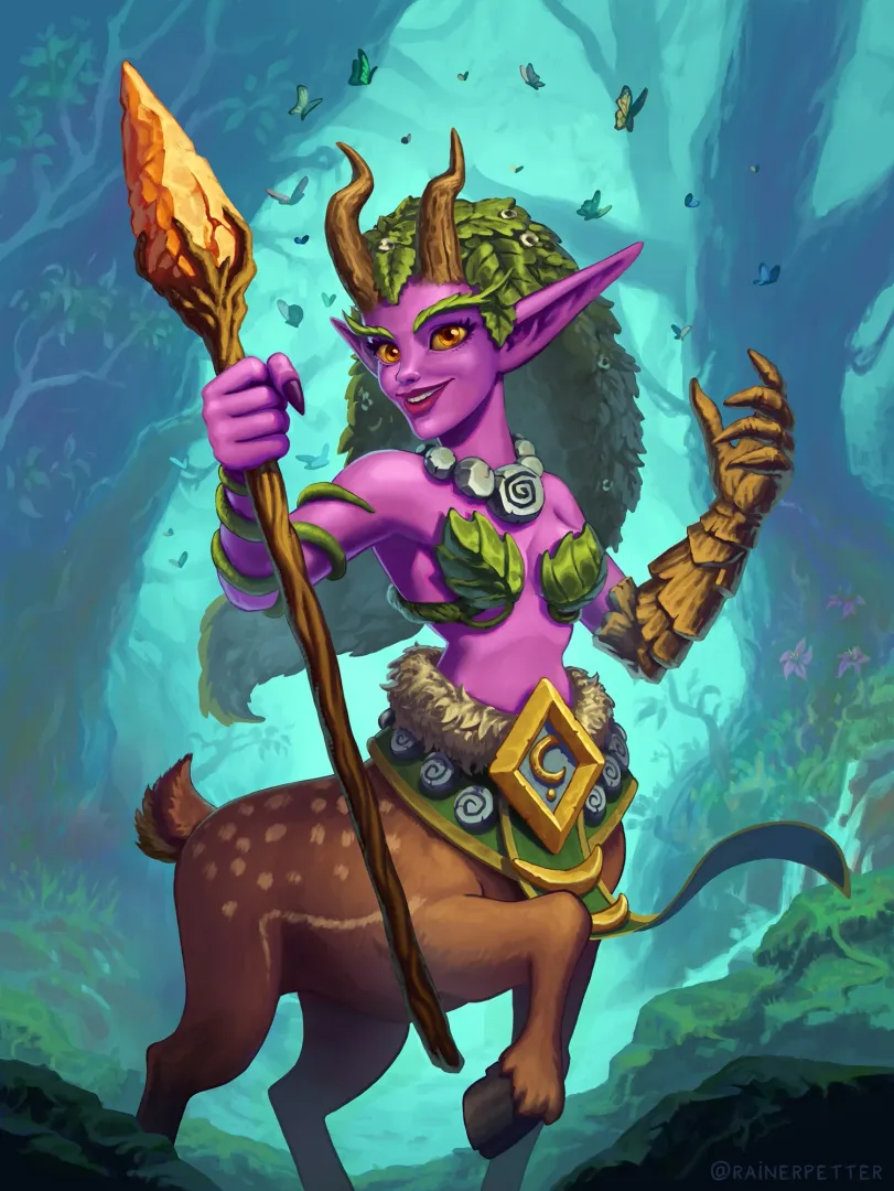 Lunara Hearthstone Fanart