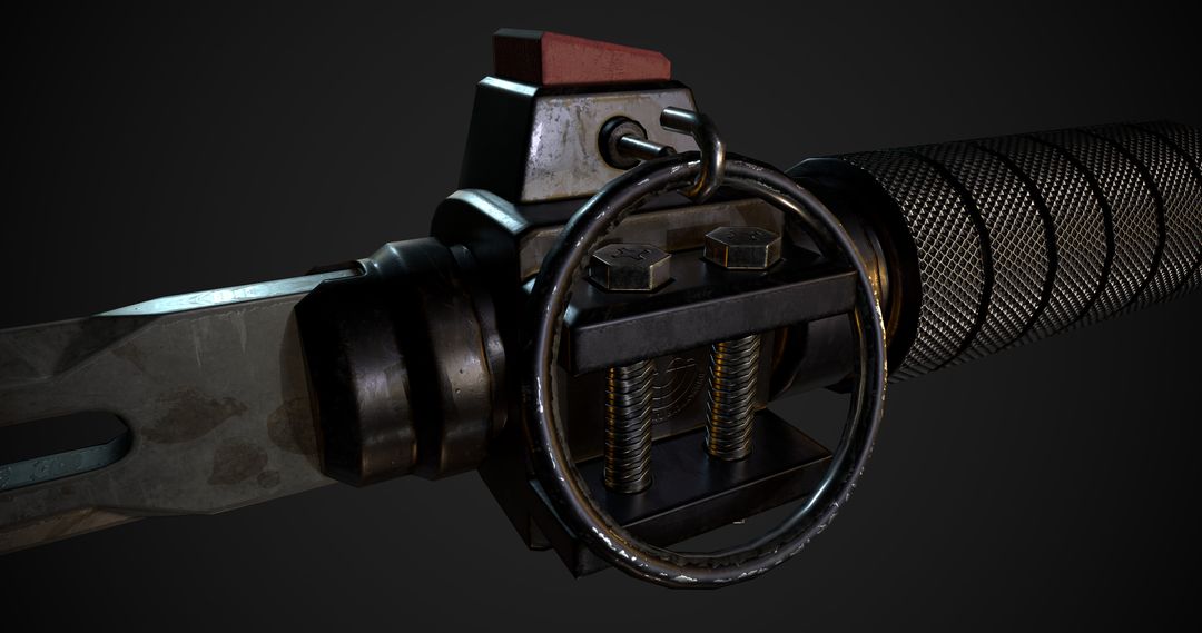 Spetsnaz Ballistic Knife: Game Ready Prop