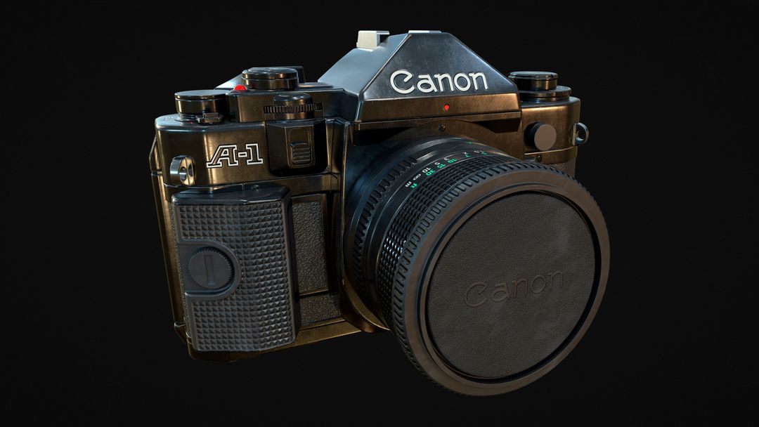 Canon A1: Game Ready Hero Prop