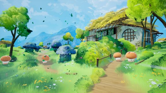 Mushroom Valley | 3D Environments & Level Design