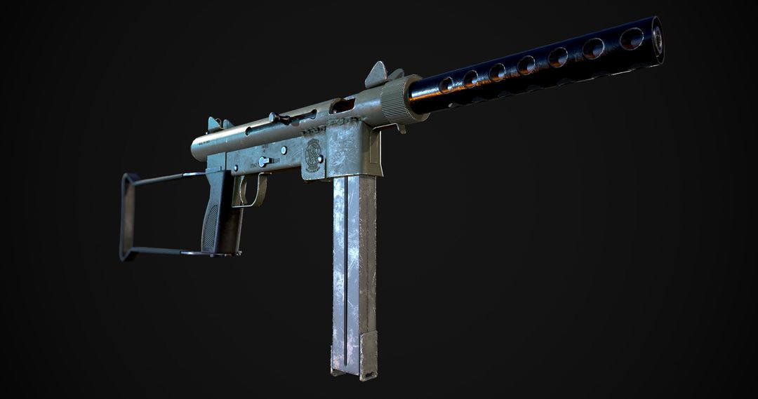 Smith & Wesson M76: Game Ready Prop