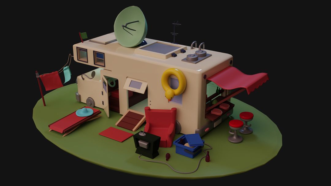 3D Blender by Iana I.