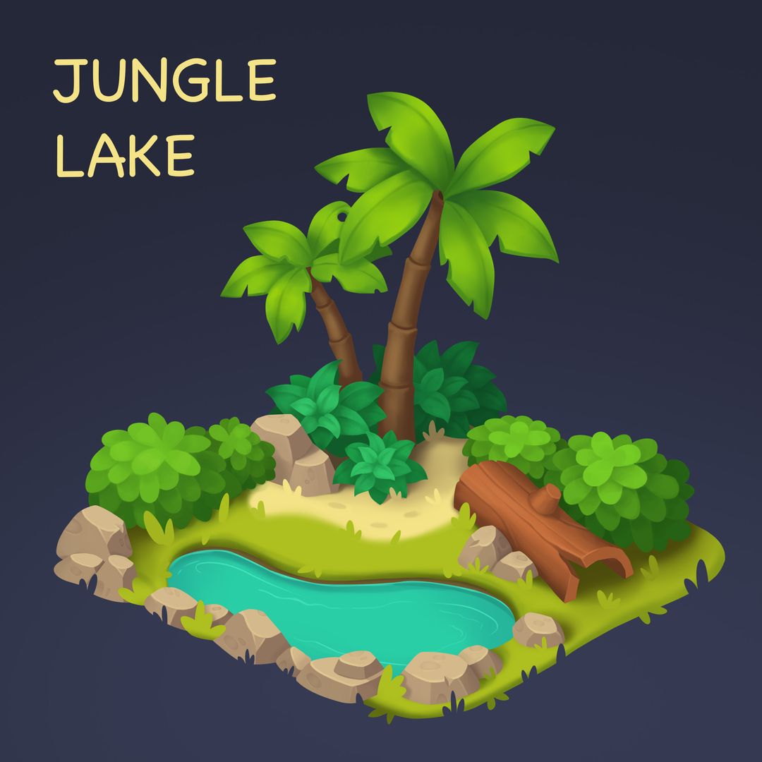 Jungle Lake by Nikita K.