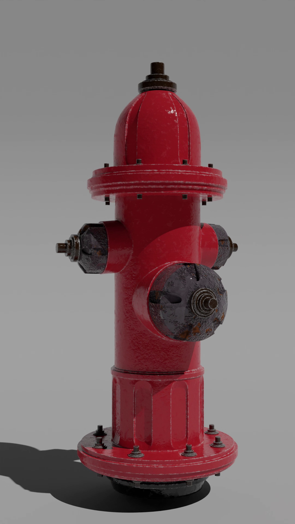 Fire Hydrant 3D modelling
