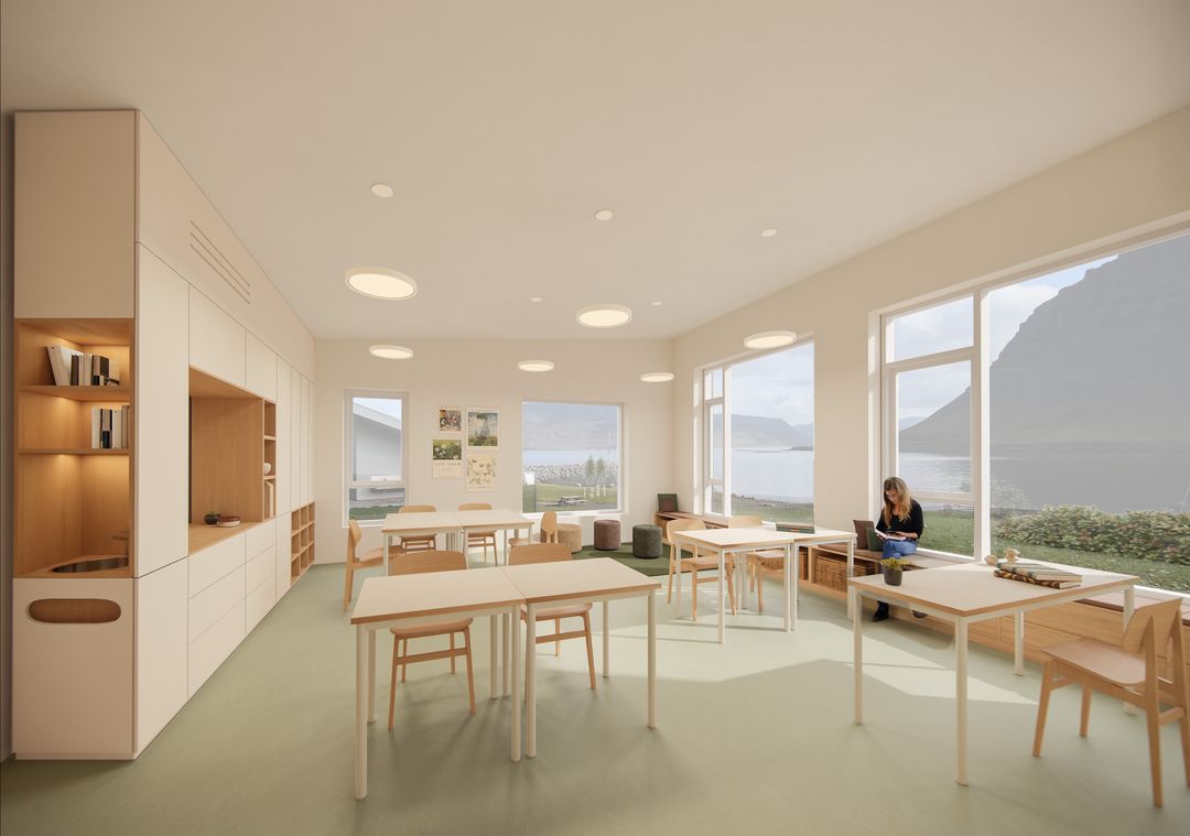Bíldudalur Elementary School in Iceland - Interiors