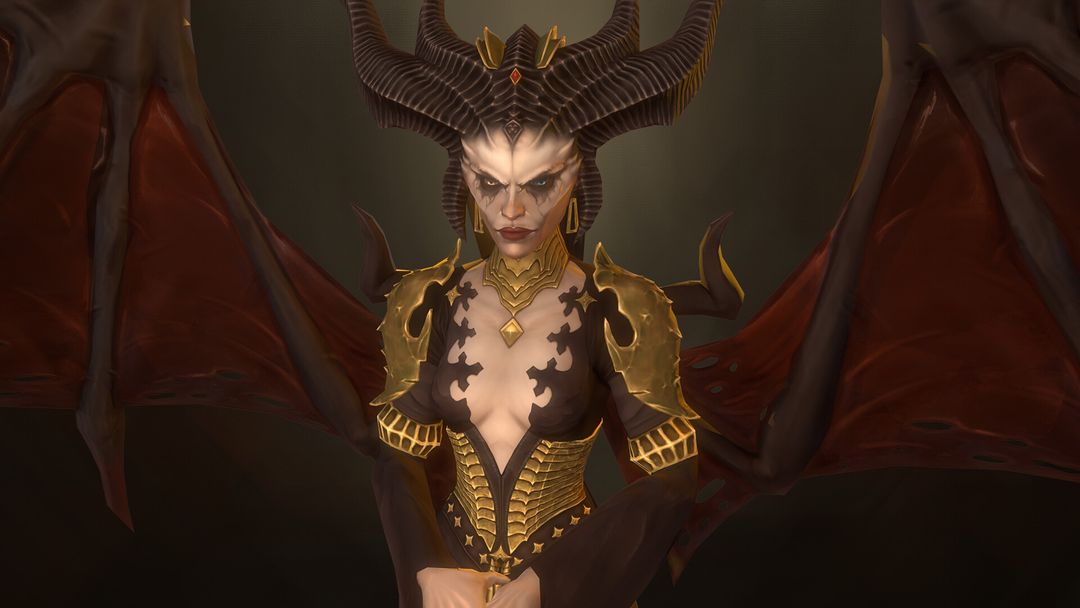 Lilith -  Diablo IV - HandPaint FanArt