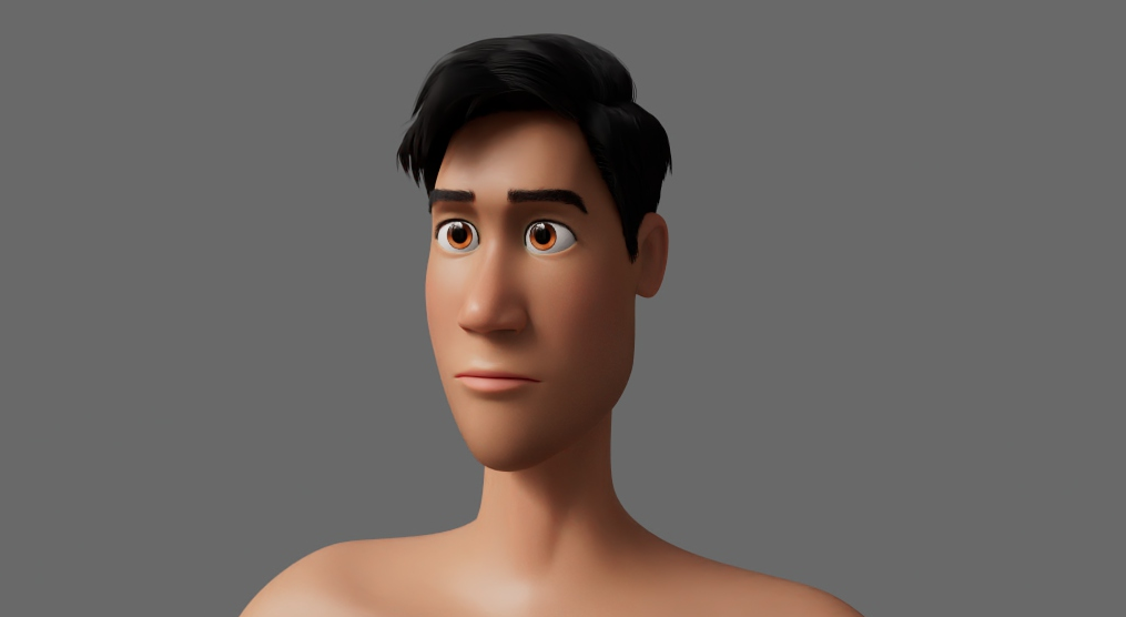 Adam Pixar Character by Muhammad Z.