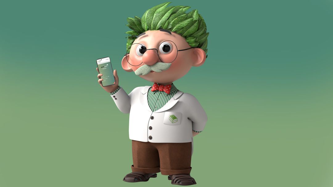 PlantBeeb Character Development | 2D to 3D Mascot Production