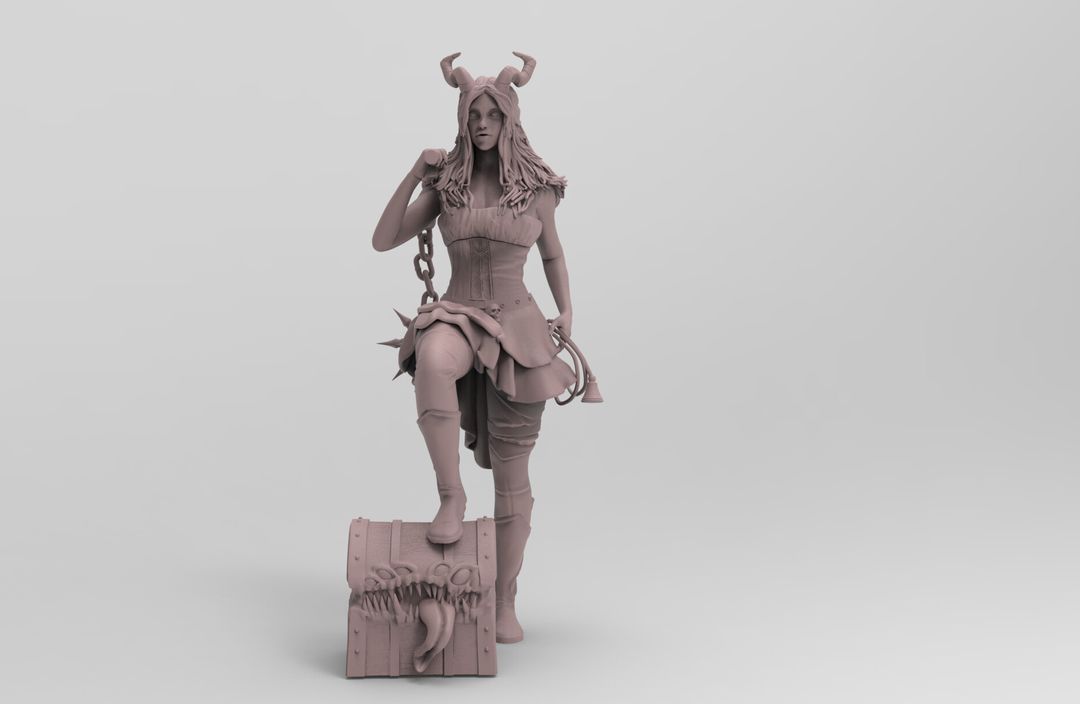 Successful 3D Printing Character
