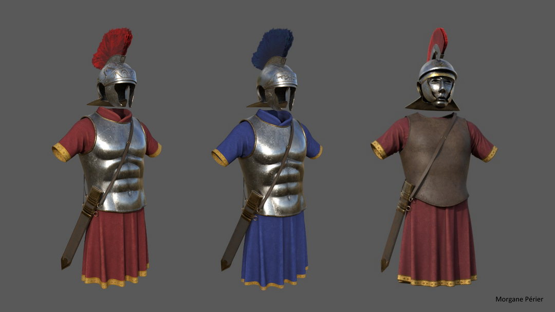 Batailles de légende -  Teutobourg : Texturing