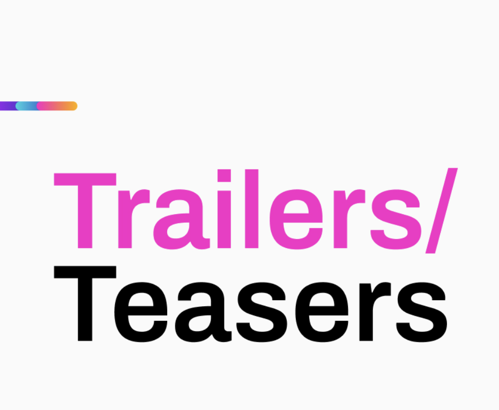 Game Trailers/Teasers