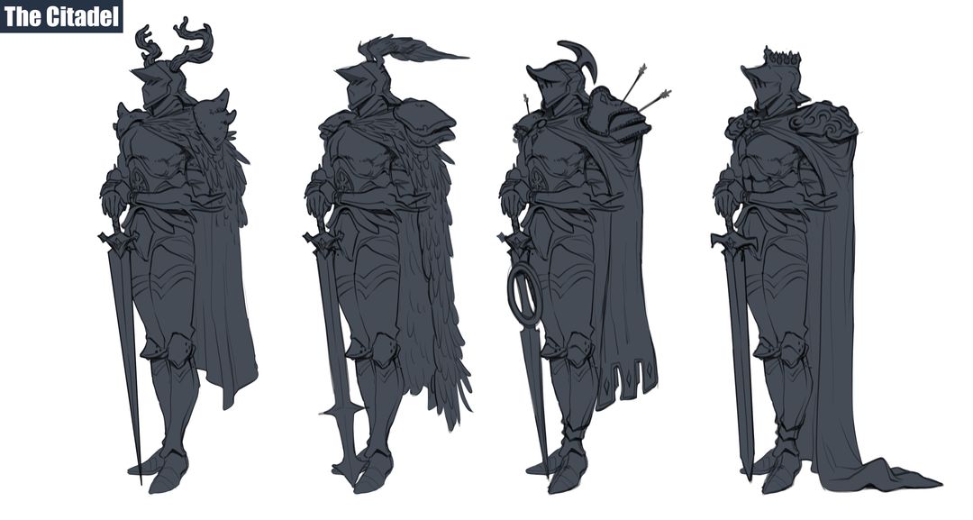 Medieval Archetype Sketches