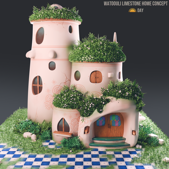 Worldbuilding Series - Watoouli House Concept