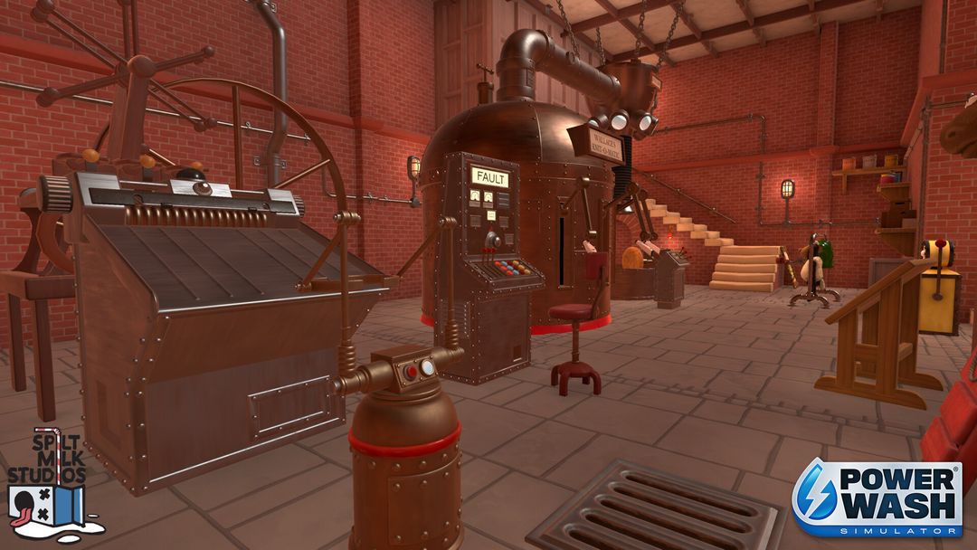 Wallace and Gromit Knitomatic level