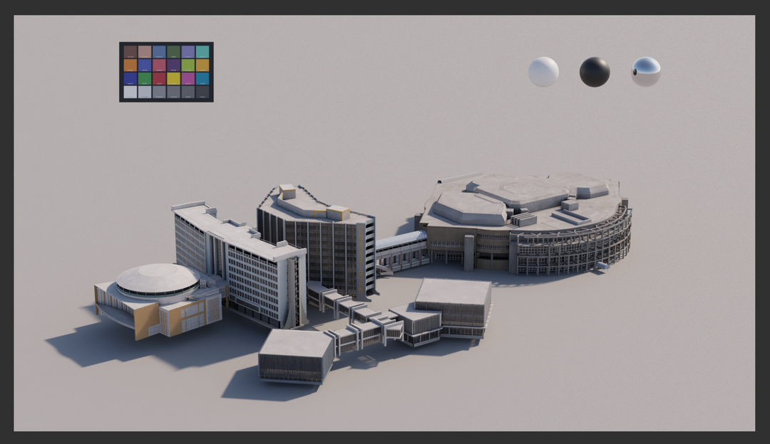 Building based on Google earth ref