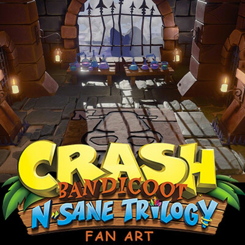 Crash Bandicoot N. Sane Trilogy - Crash 1 - DR. Nitrus Brio (Level) FAN ART