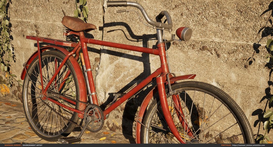 Old Bicycle in Unreal Engine by Marwan A.