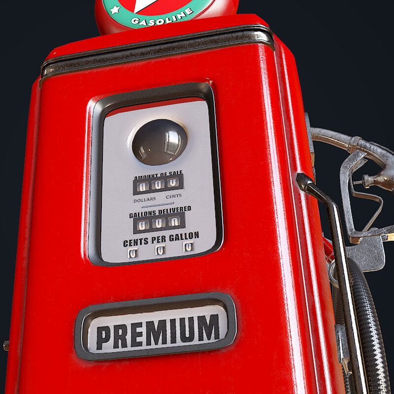 Vintage Gas Pump