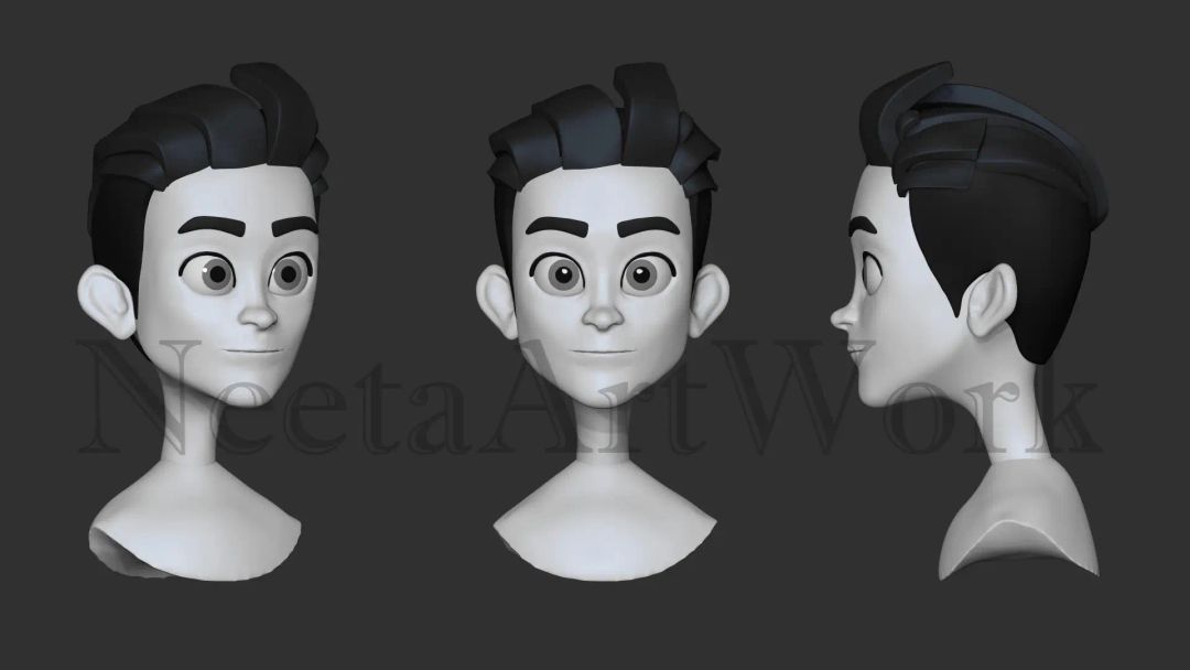 3D character Modeling