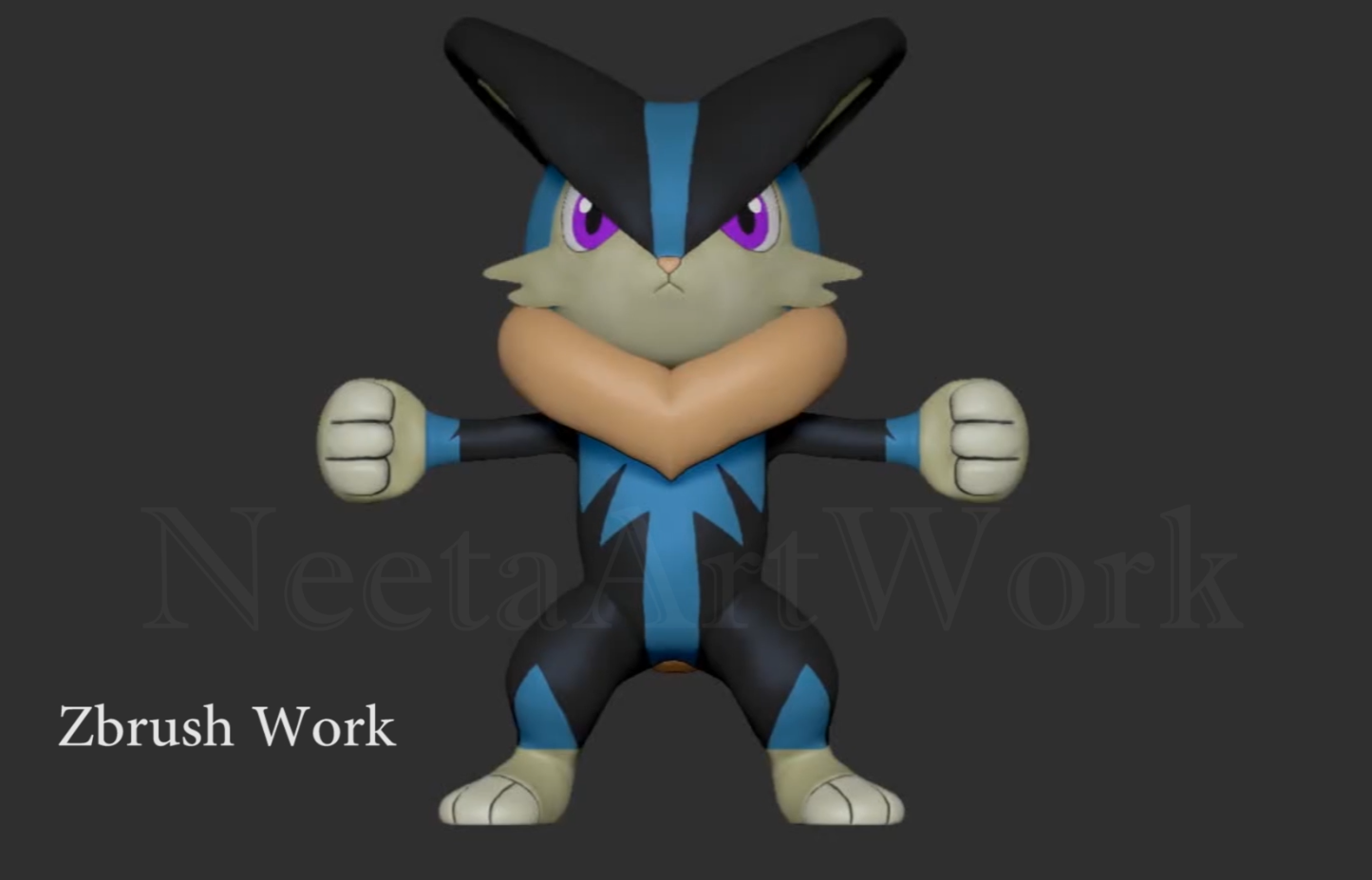 Lowpoly Stylized Character by Vidhi G.