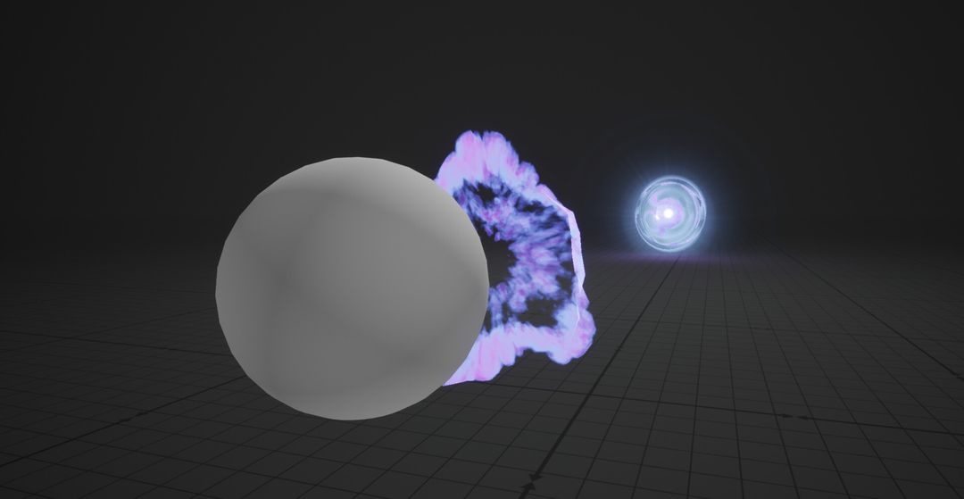 Plasma fire / impact vfx