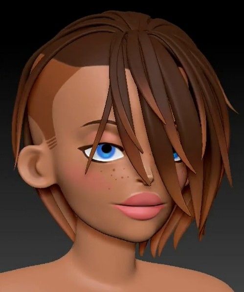 KidRed Zbrush sculpt by Rob A.