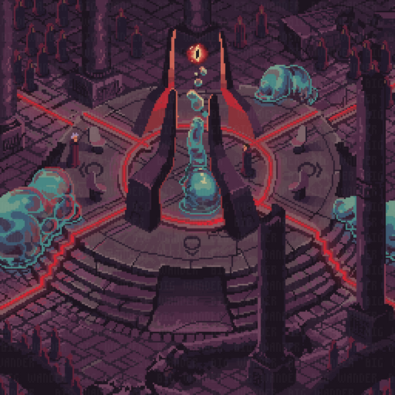 Pixel art illustration by Michel C.