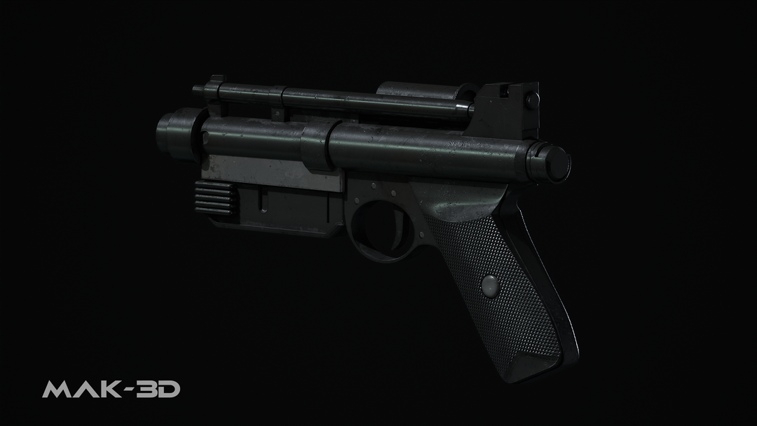 Obi-Wan Kenobi Blaster Pistol