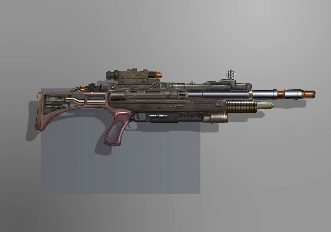 Weapon Concept | 2D Weapon Concept Art