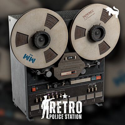 Tape Recorder - Retro Police Station