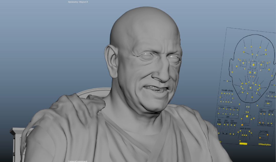 Message to the Romans Mocap cleanup reel