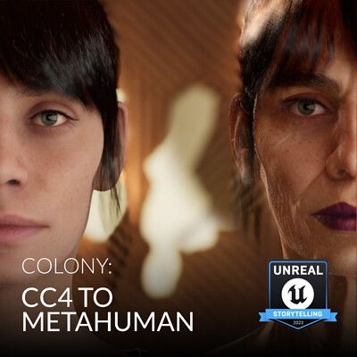 COLONY: CC4 to MetaHuman Pipeline by MetaWorx LLC