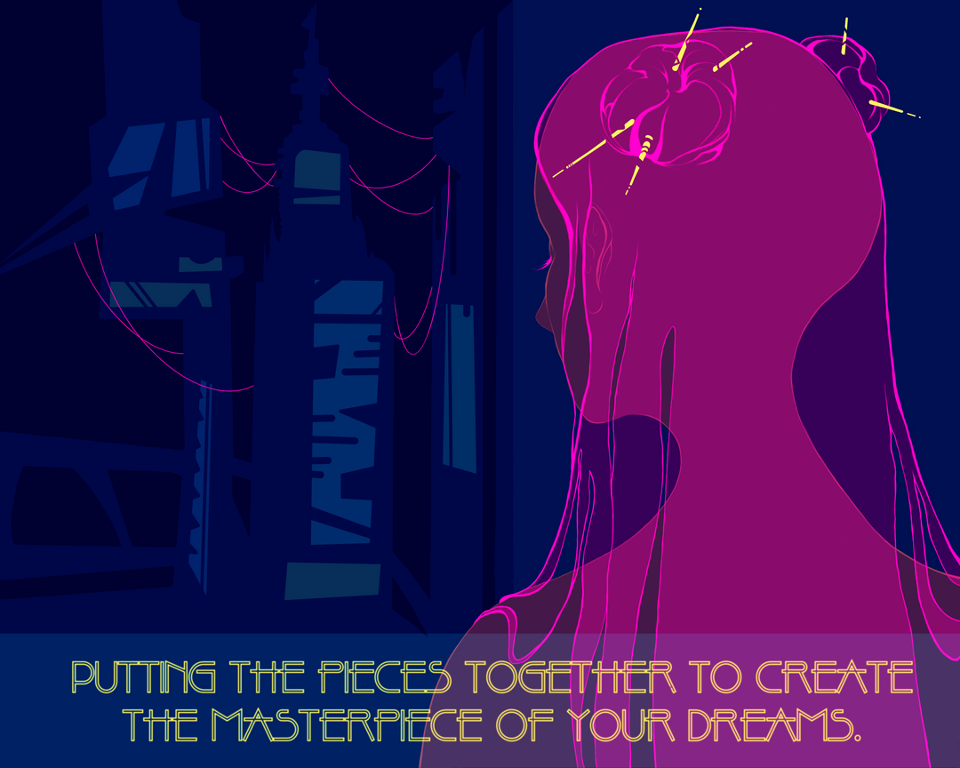 Poster for the city of the future