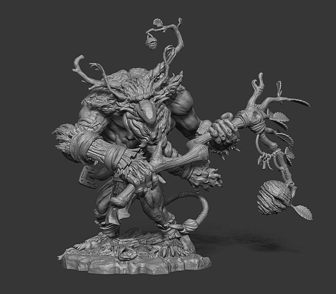 Troll monster model