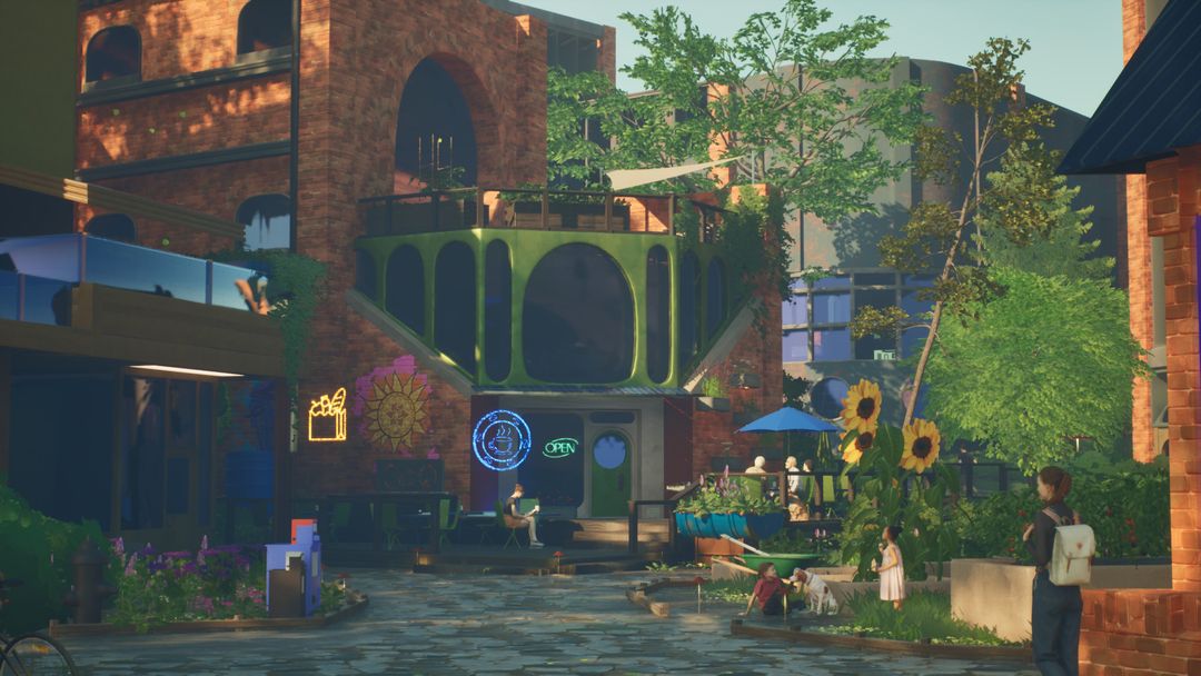 Solarpunk Environment