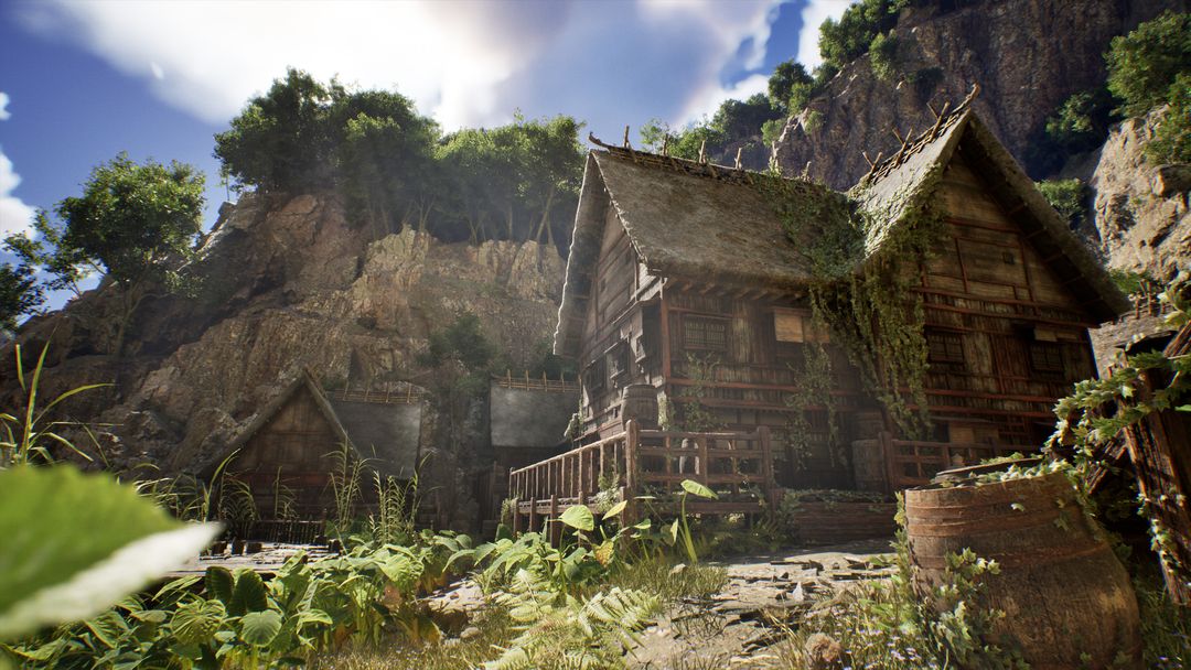 Eastern Asian influenced environment - Made for CGCircuit